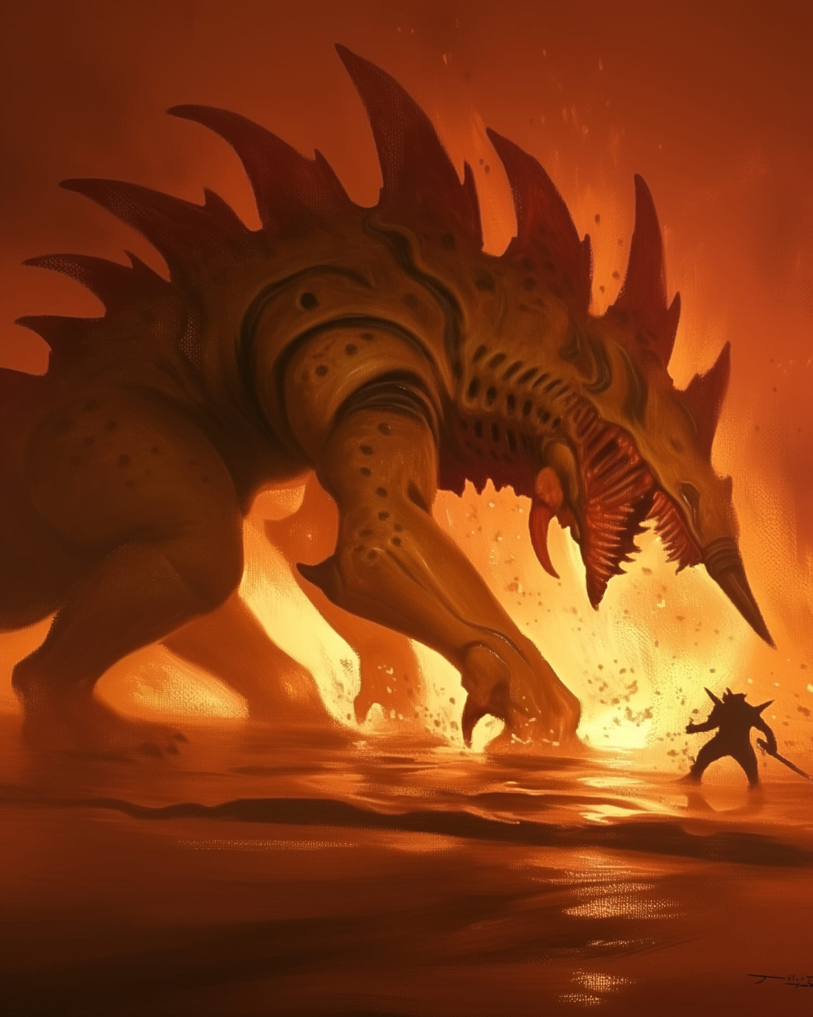 tarrasque de feu